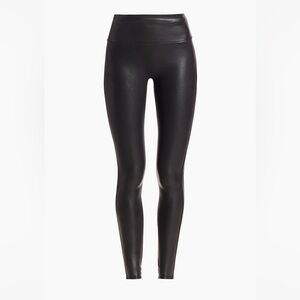 Spanx Faux Leather Leggings, Size XL